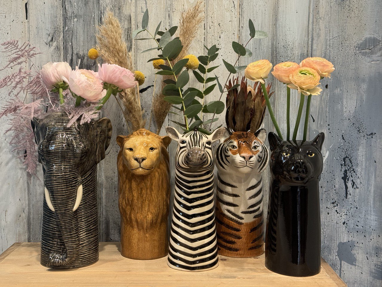 Flower Vase Quail Ceramic