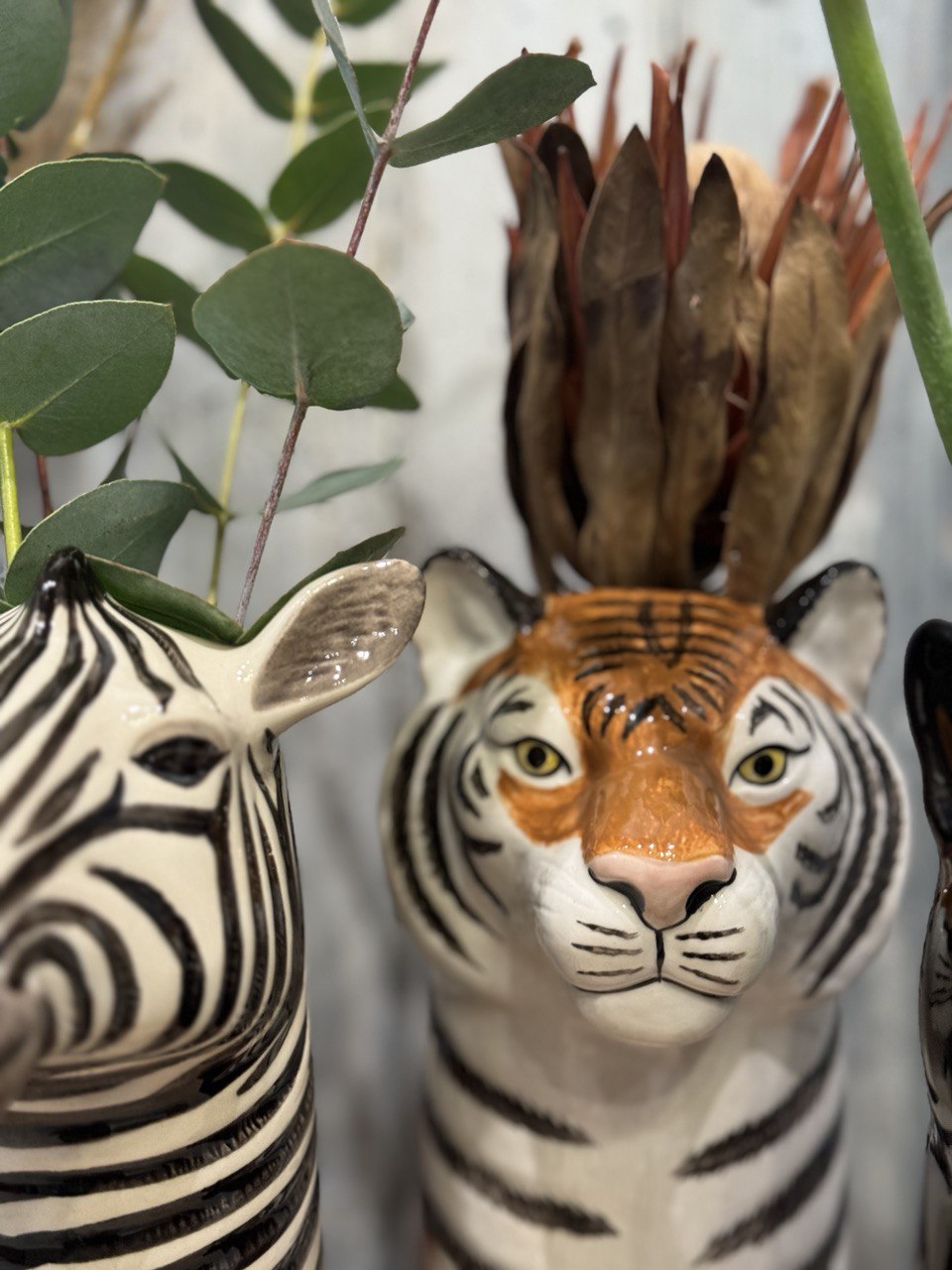 Flower Vase Quail Ceramic - immagine 3