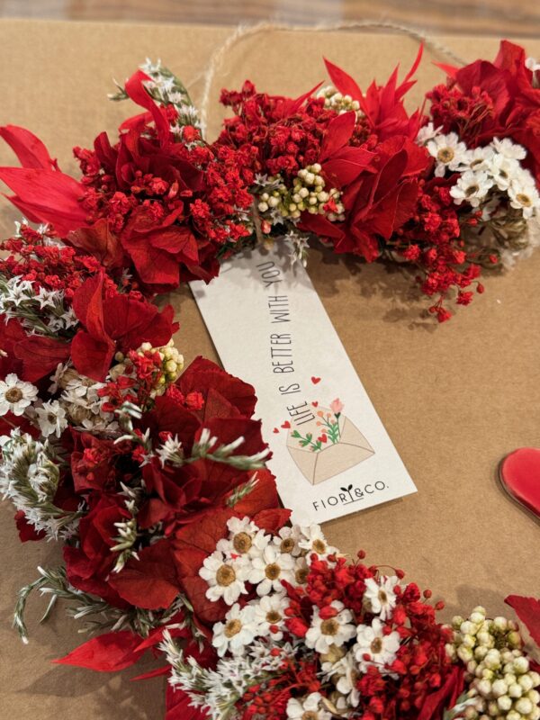 Ghirlanda di San Valentino | Mamma Felice