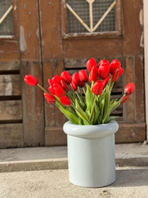 Vaso Turban XL Azzurro Menta